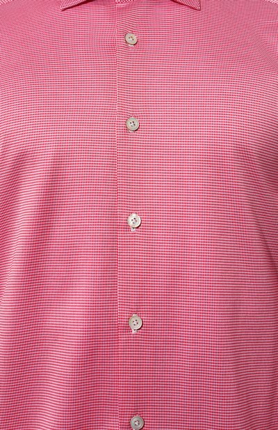 Хлопковая рубашка KITON, арт. UCIH06380, фото 5