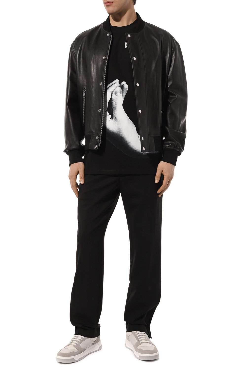 Хлопковая футболка DIEGO VENTURINO, арт. D3S3DVTS0MGCS, фото 2