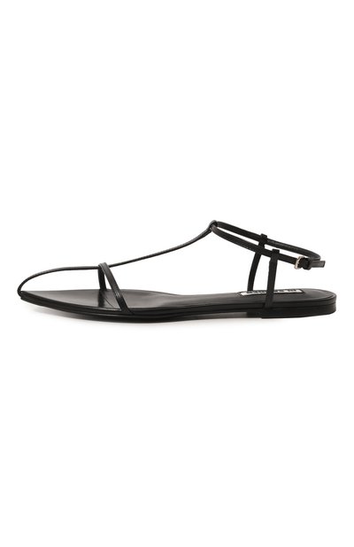 Кожаные сандалии JIL SANDER, арт. J15WP0081/P4864, фото 4