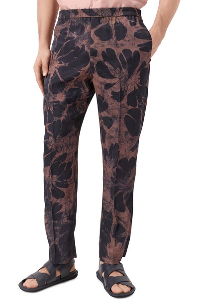 Брюки из вискозы DRIES VAN NOTEN, арт. 251-020936-1027, фото 3