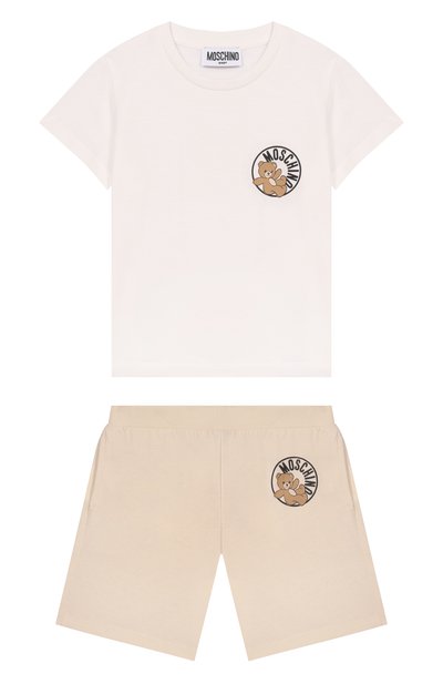 Комплект из футболки и шорт MOSCHINO, арт. MUG01Y/LAA03