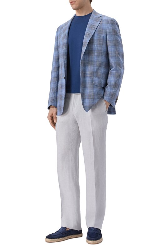 Замшевые эспадрильи Carlos Santoni MBCG22193PBTTSE2 Синий  MBCG22193PBTTSE2 Фото 2