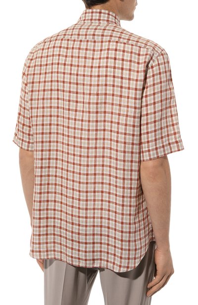 Льняная рубашка STEFANO RICCI разноцветного цвета по цене 86250 руб., арт. MC007469/LX2716, фото 4 Льняная рубашка STEFANO RICCI, арт. MC007469/LX2716, фото 4