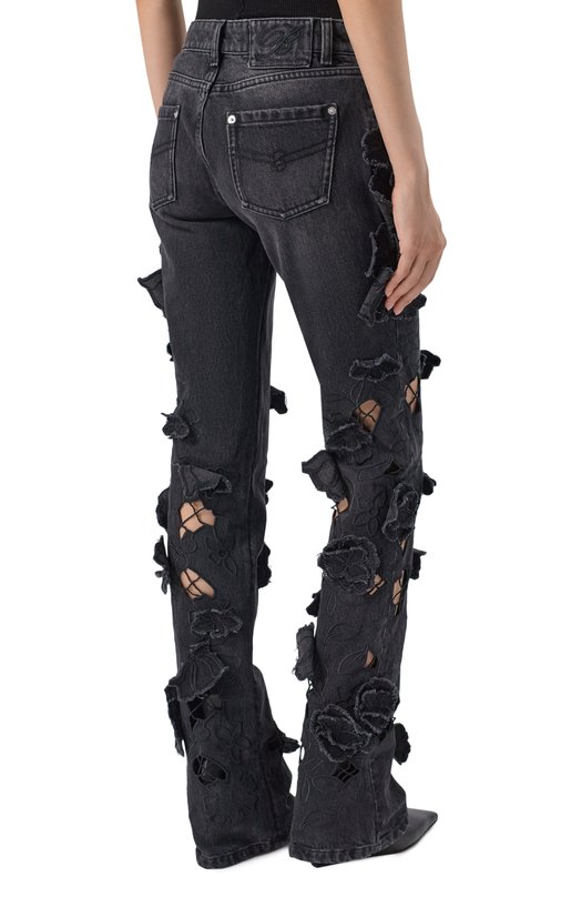 Джинсы Blumarine 4J113A Чёрный  4J113A Фото 4