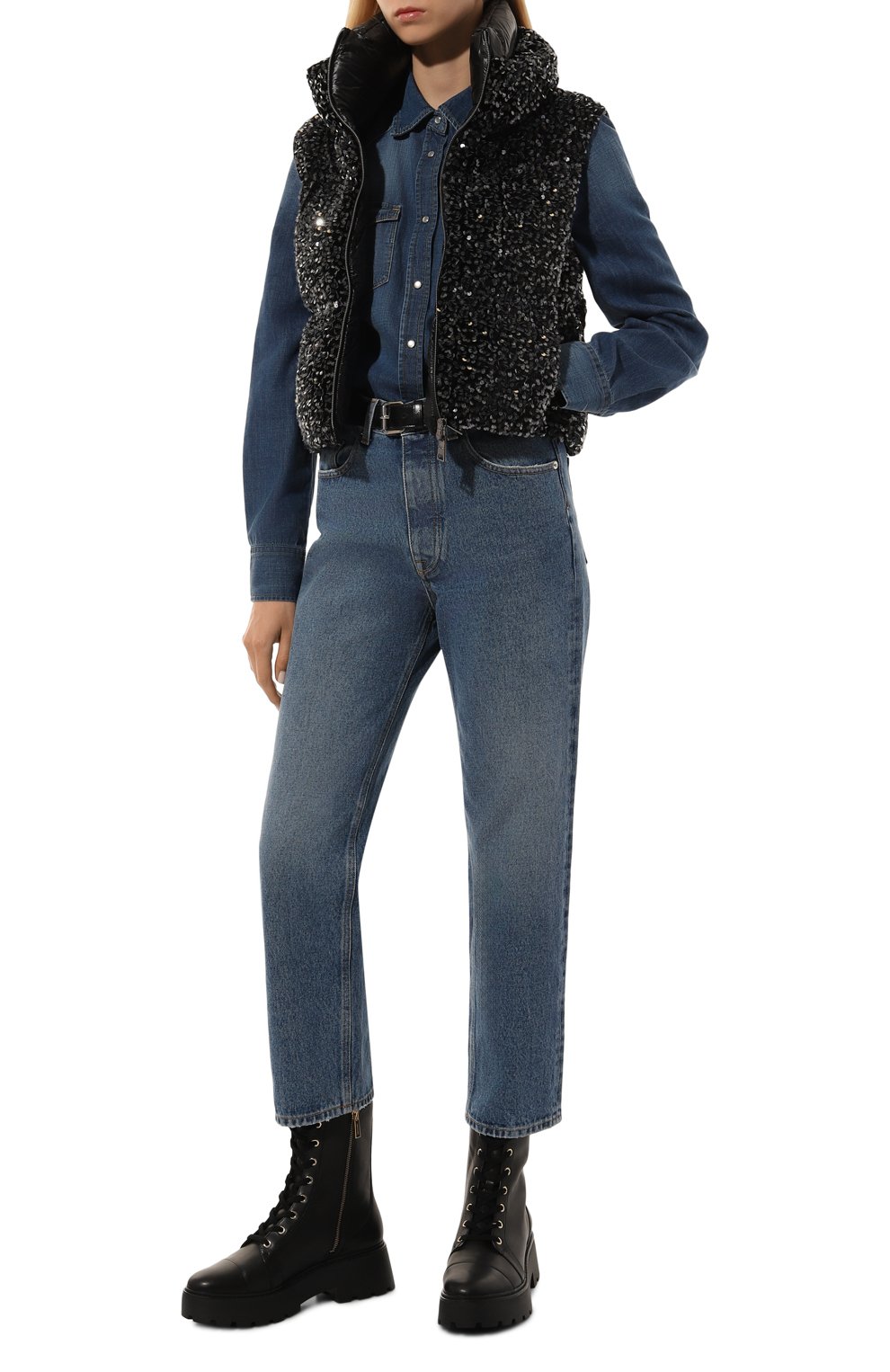 Кожаные ботинки blake MICHAEL MICHAEL KORS, арт. 40T4BKFE6L, фото 2