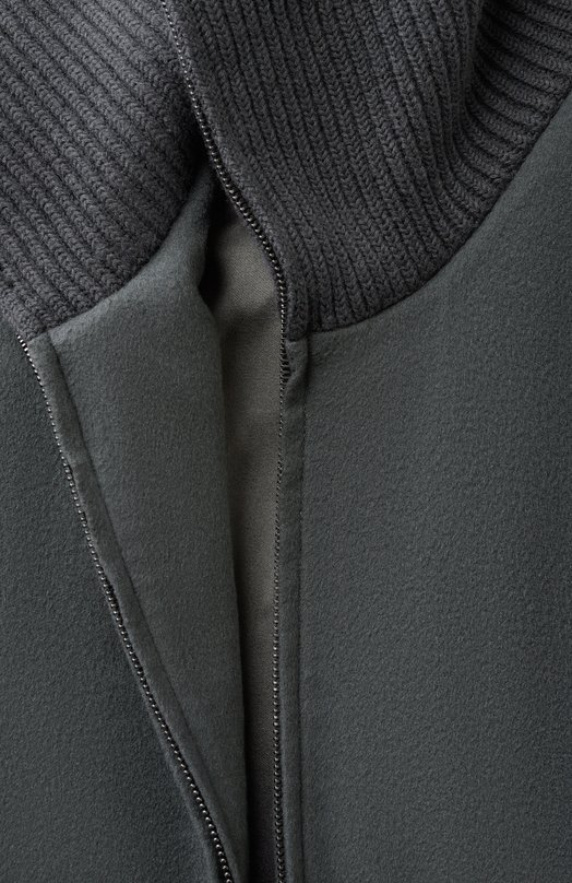 Пуховый кашемировый бомбер MVST M25.1PW.0002/PIACENZA 5824/20/2 Зелёный  M25.1PW.0002/PIACENZA 5824/20/2 Фото 5