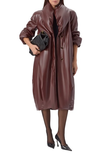 Кожаные туфли MUGLER черного цвета по цене 109000 руб., арт. MUWSS25SC051_SB001, фото 3 Кожаные туфли MUGLER, арт. MUWSS25SC051_SB001, фото 3