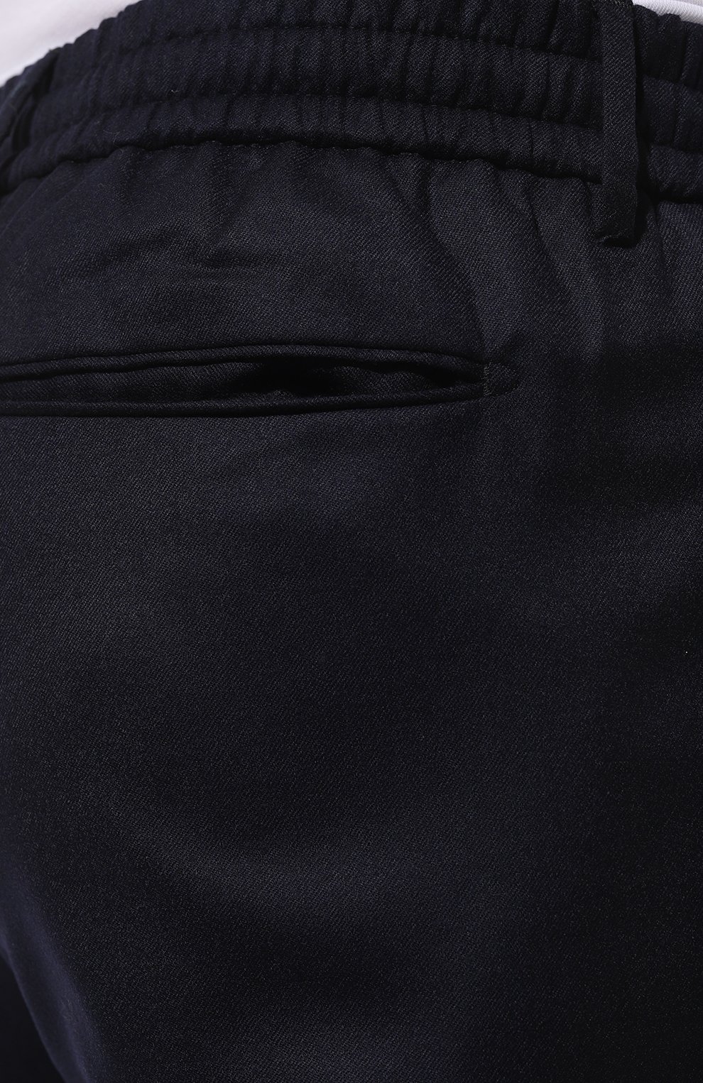 Шерстяные брюки BERWICH темно-синего цвета по цене 41700 руб., арт. SPIAGGIA/VB8996, фото 5 Шерстяные брюки BERWICH, арт. SPIAGGIA/VB8996, фото 5