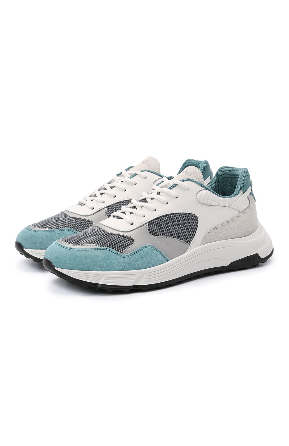 Комбинированные кроссовки HOGAN, арт. HXM5630DM90PI8, фото 1
