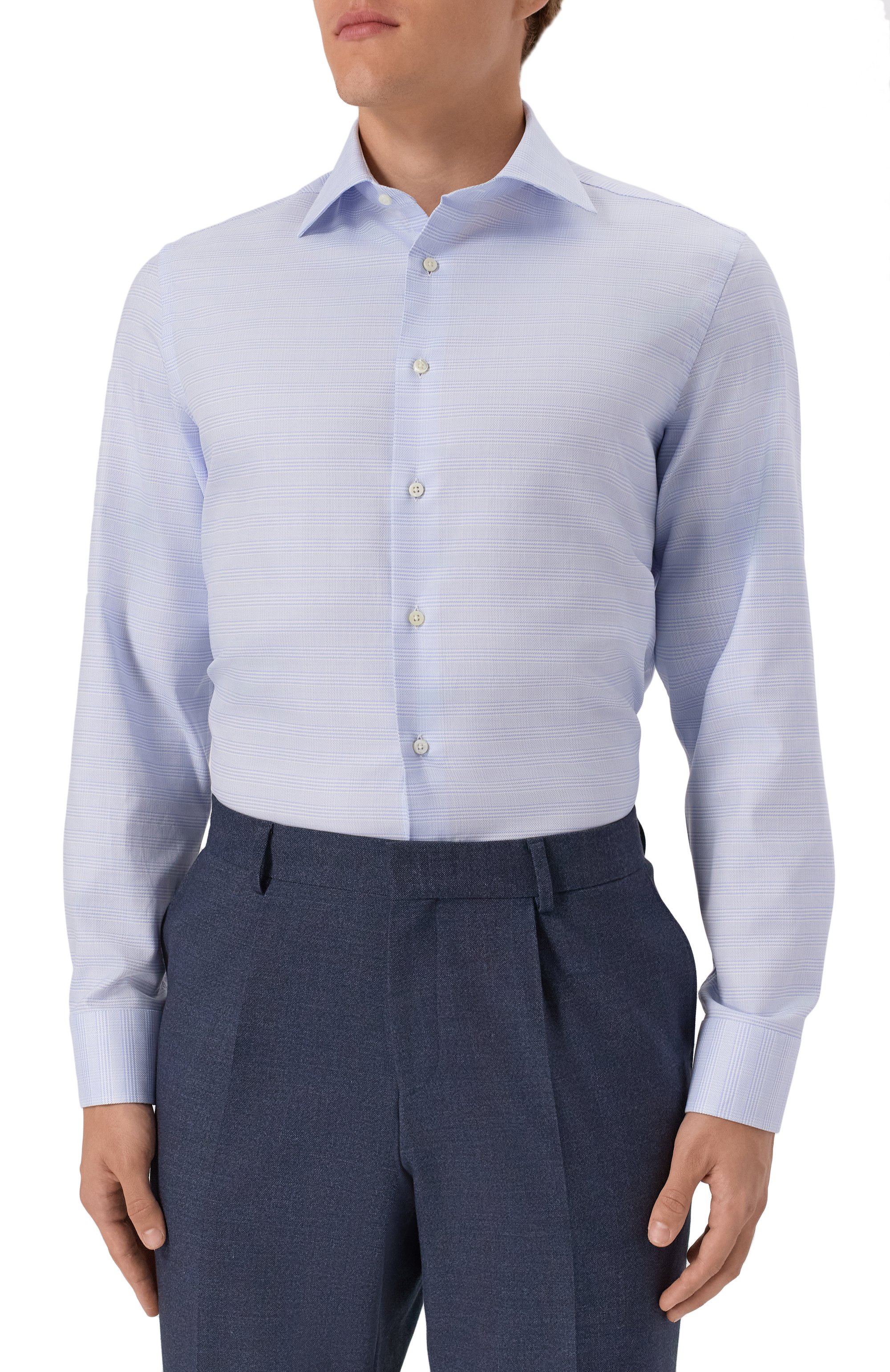 Хлопковая сорочка CANALI, арт. CCLX018/GD03613, фото 3