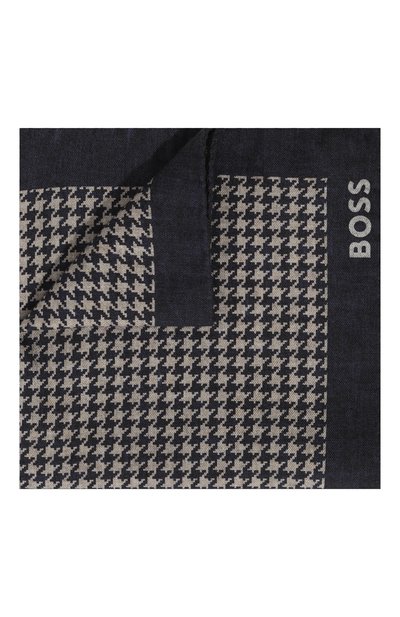 Платок из хлопка и шерсти BOSS, арт. 50499597, фото 1