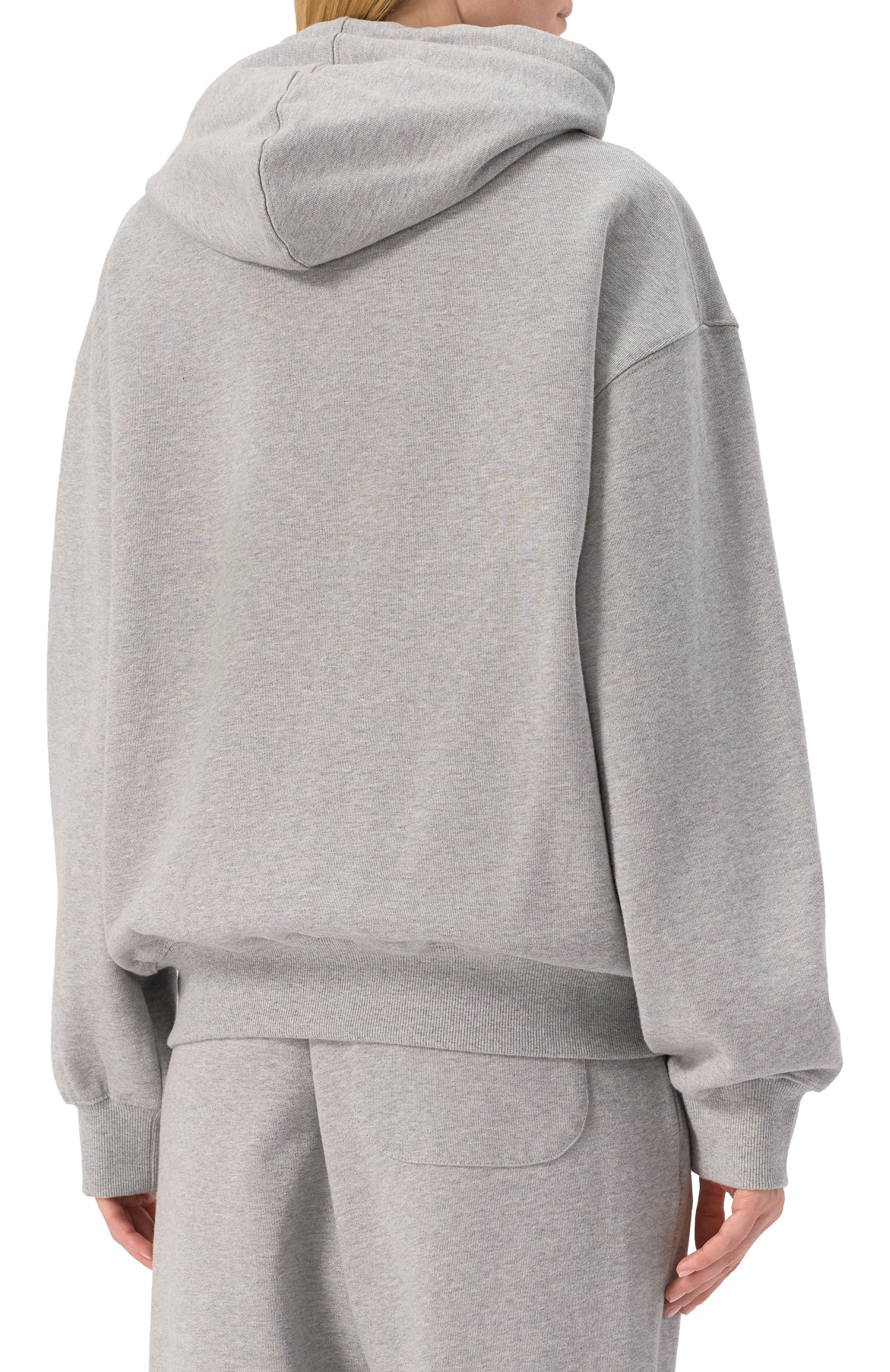 Хлопковая толстовка AECA WHITE, арт. AWCMFWBDTSZSO001C0.GREY (L), фото 4