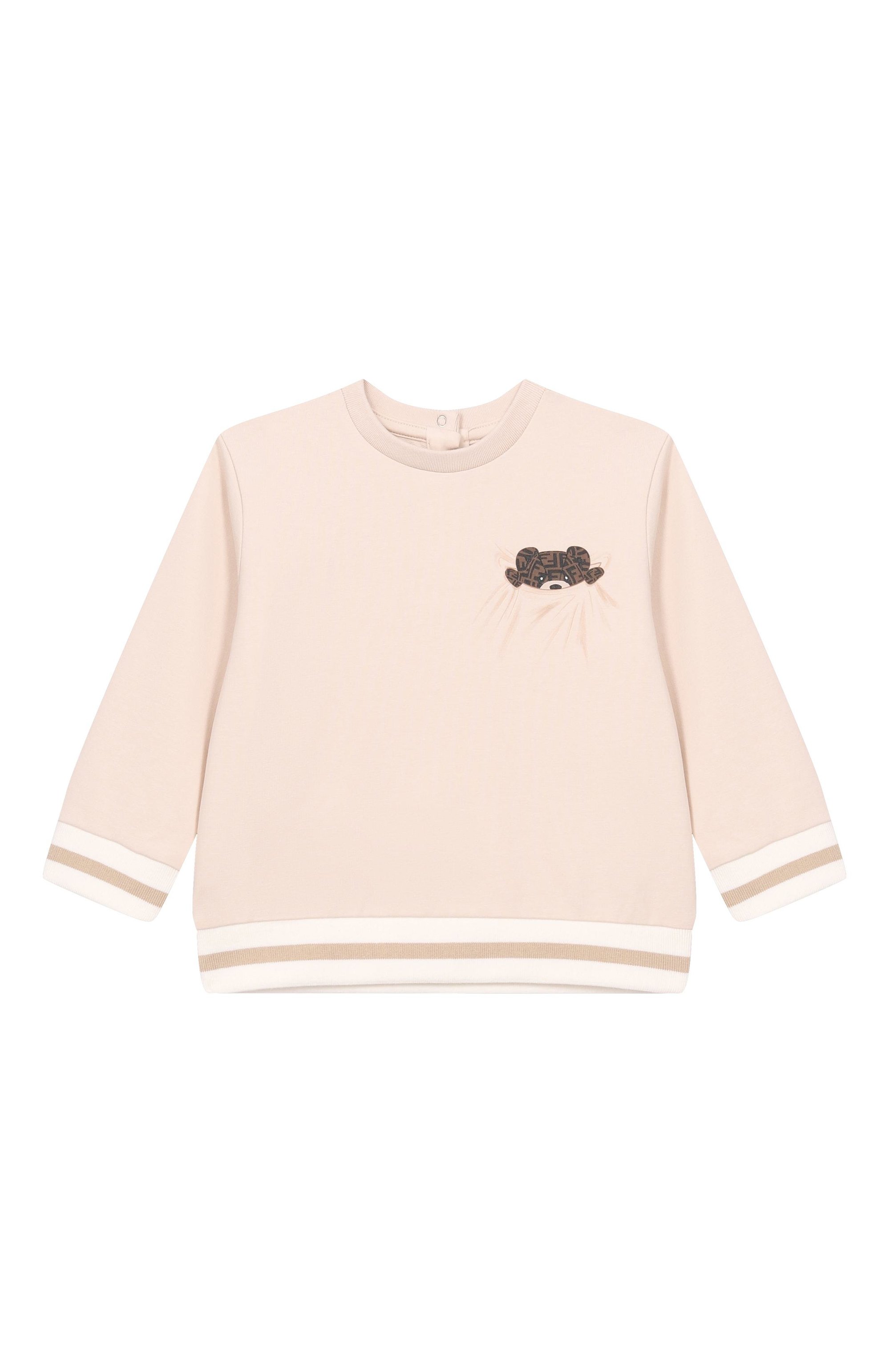Хлопковый свитшот FENDI, арт. BUH088/8RA/F19J5, фото 1