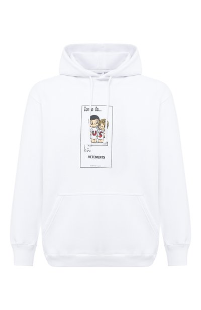 Женский хлопковое худи VETEMENTS, арт. UAH21TR687 1600/M