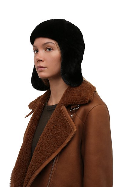 Шапка-ушанка из меха норки FURLAND, арт. 0142300140080400811, фото 2