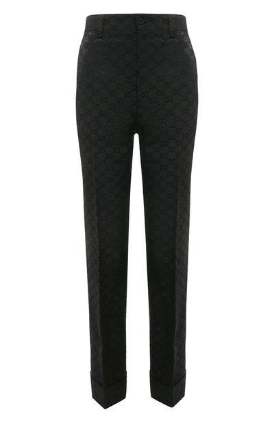 Брюки из хлопка и вискозы GUCCI, арт. 664408 ZAHMD, фото 1
