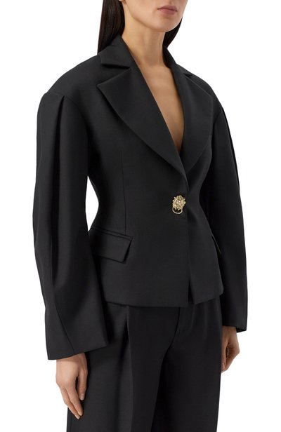 Жакет BLUMARINE черного цвета по цене 85150 руб., арт. RF6002/T903A, фото 3 Жакет BLUMARINE, арт. RF6002/T903A, фото 3