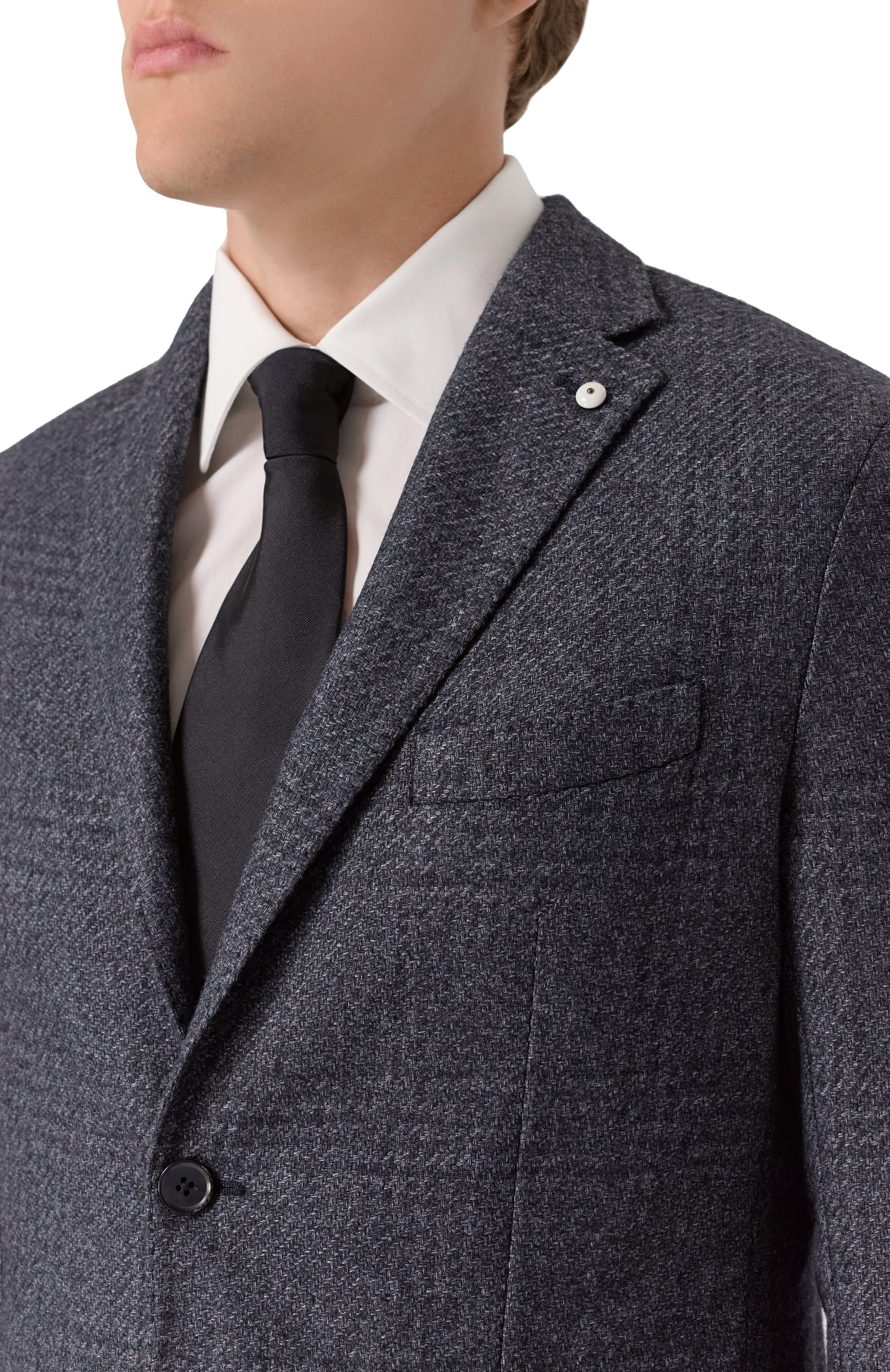 Пиджак из шерсти и хлопка L.B.M. 1911, арт. 2887/55516, фото 6