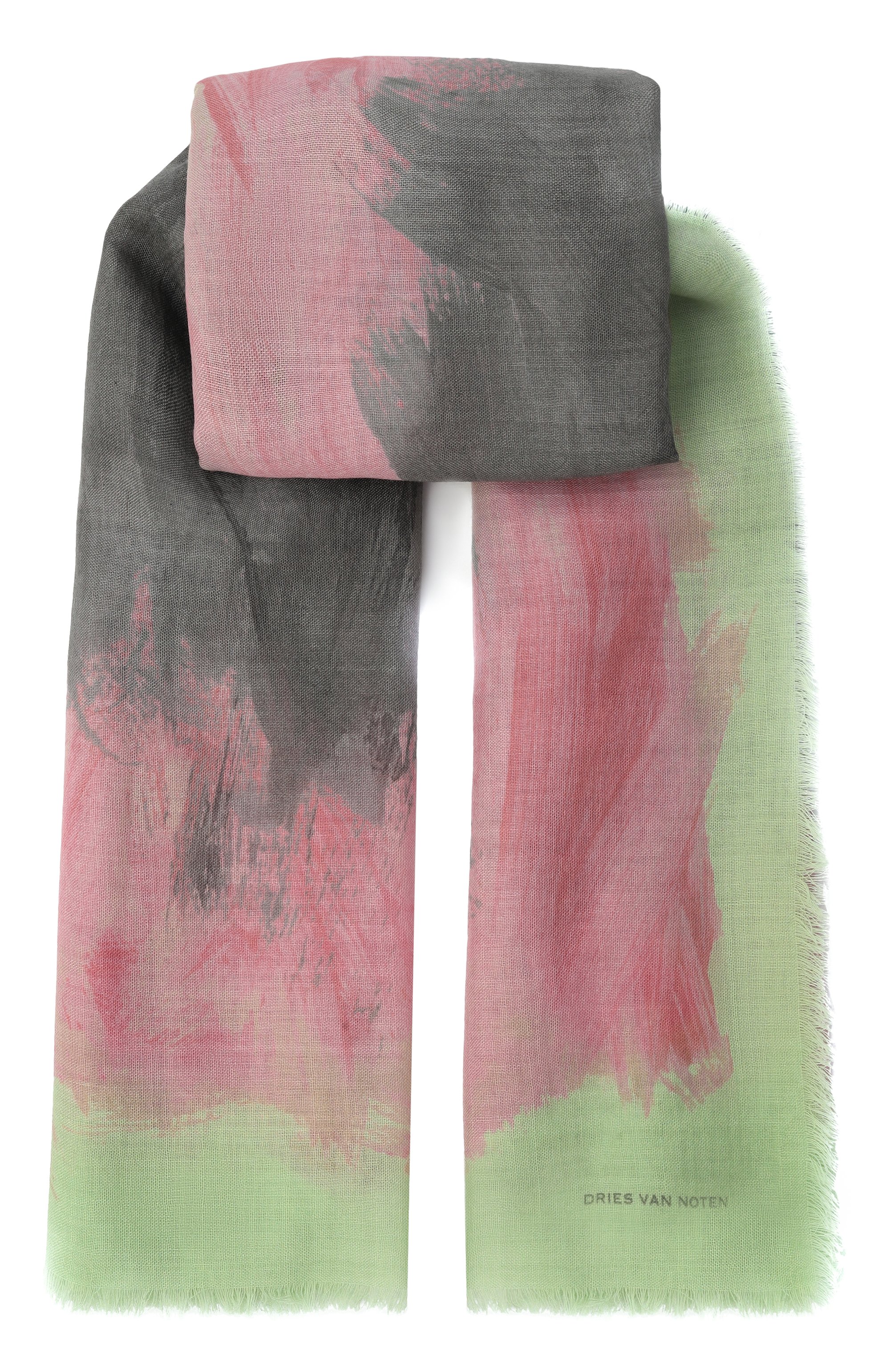 Шерстяной палантин DRIES VAN NOTEN, арт. 242-011302-9052, фото 1