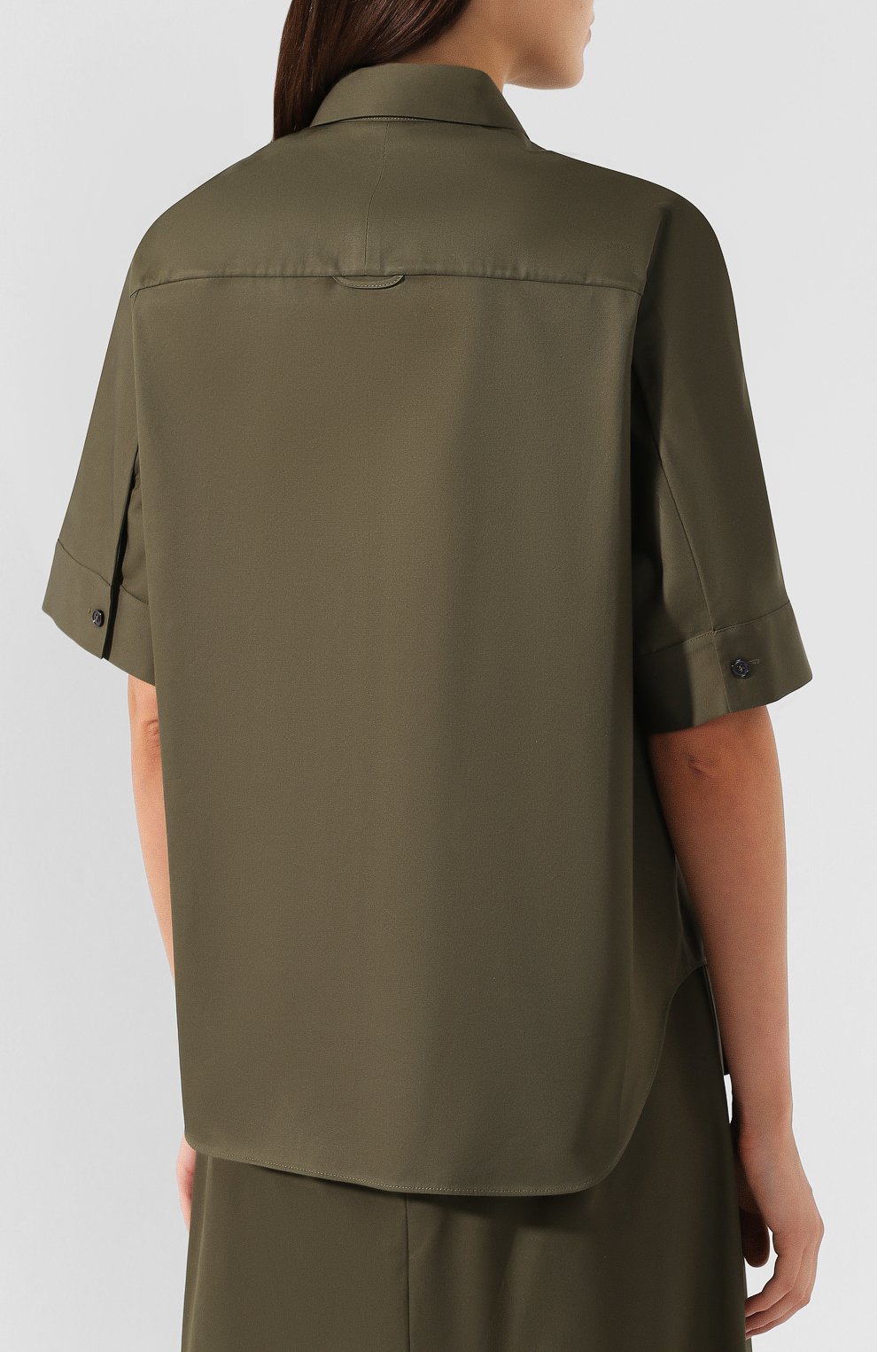 Хлопковая рубашка JIL SANDER NAVY, арт. JNWM6008A/JM2434, фото 4