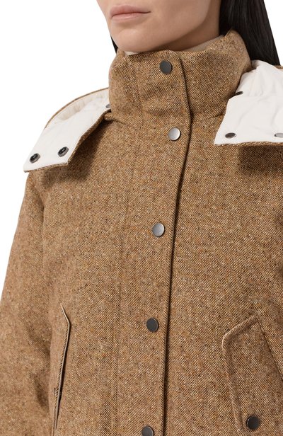 Пуховая куртка из шерсти BRUNELLO CUCINELLI, арт. MD0023657, фото 5