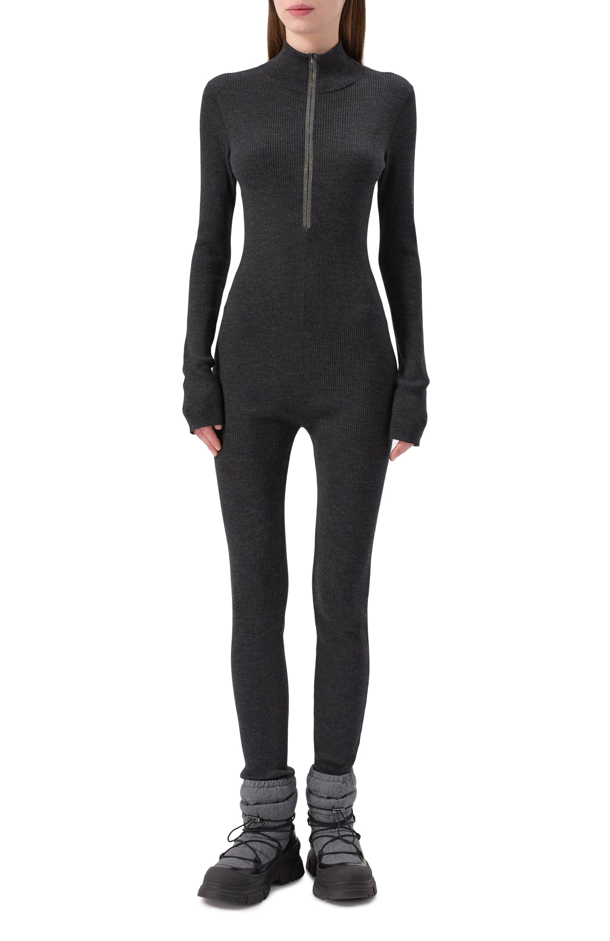 Комбинезон из шерсти и кашемира BRUNELLO CUCINELLI, арт. M14817699, фото 3