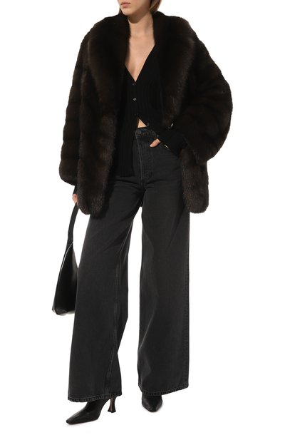 Шуба из меха соболя VM, арт. RINA, фото 2