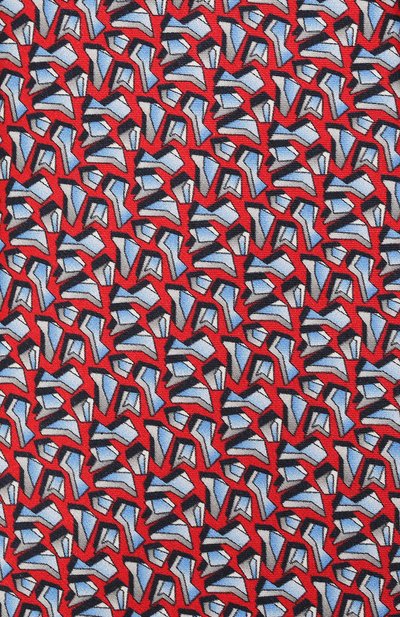 Шелковый галстук ZILLI красного цвета по цене 28100 руб., арт. 50245/TIES, фото 3 Шелковый галстук ZILLI, арт. 50245/TIES, фото 3