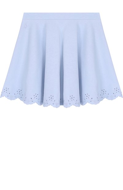 Юбка свободного кроя из смеси хлопка и полиэстера с фестонами POLO RALPH LAUREN, арт. 313688743, фото 1