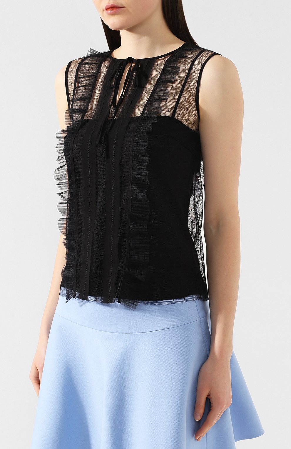 Топ с оборками REDVALENTINO, арт. RR0AE00B/ARM, фото 3