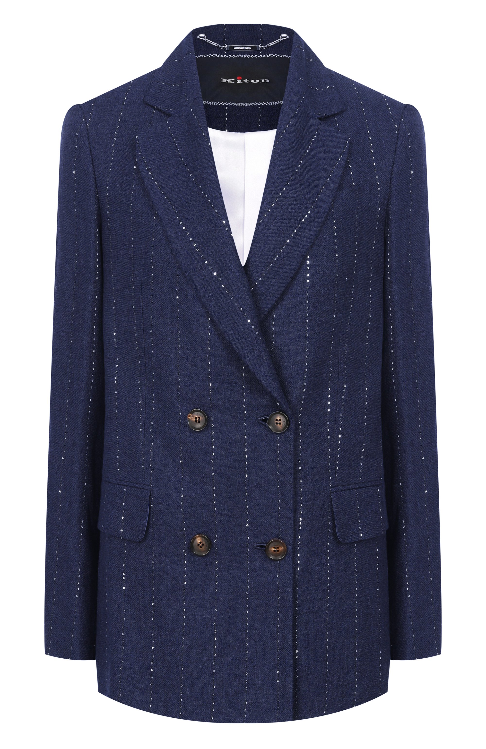 Жакет изо льна и шерсти KITON,  арт. D60510K0940G, фото 1
