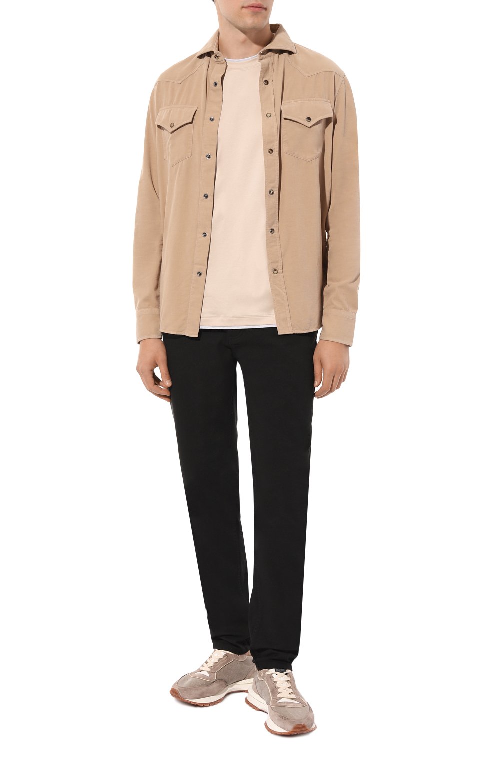 Вельветовая рубашка BRUNELLO CUCINELLI, арт. ML688B2151, фото 2