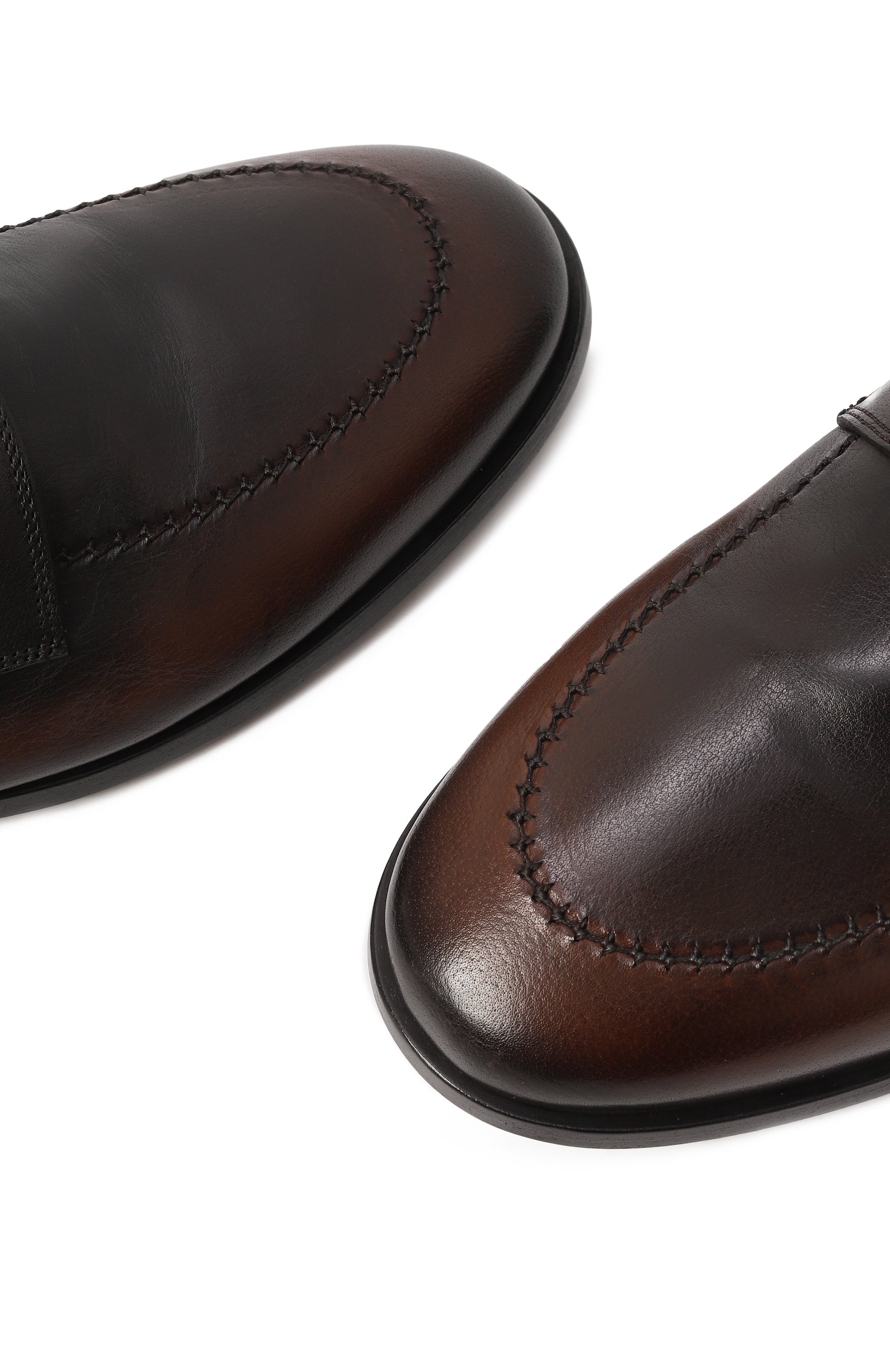 Кожаные пенни-лоферы PANTANETTI, арт. 18572D, фото 7