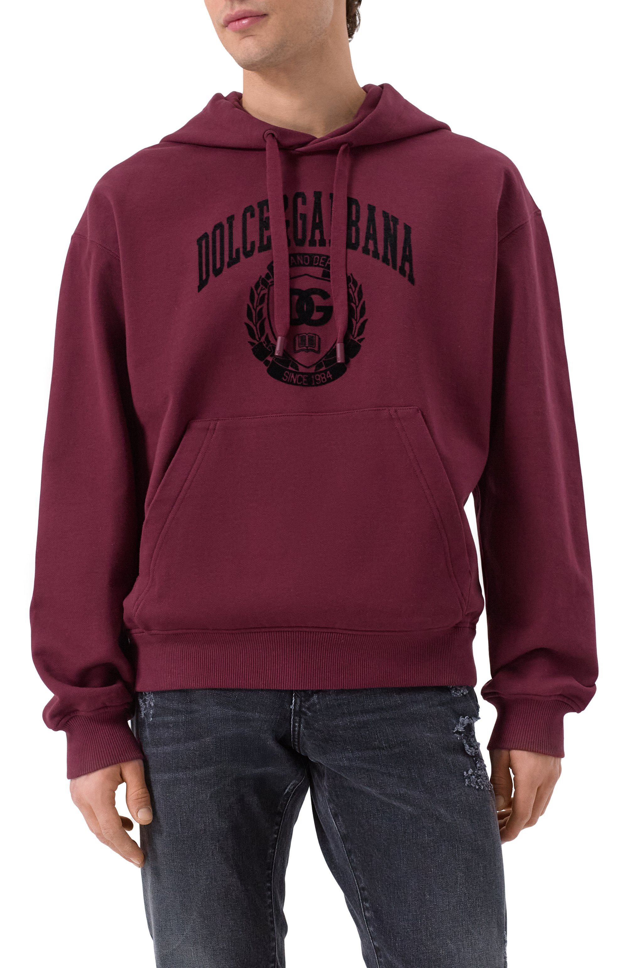 Хлопковое худи DOLCE & GABBANA, арт. G9ZU0T/G701Z, фото 3