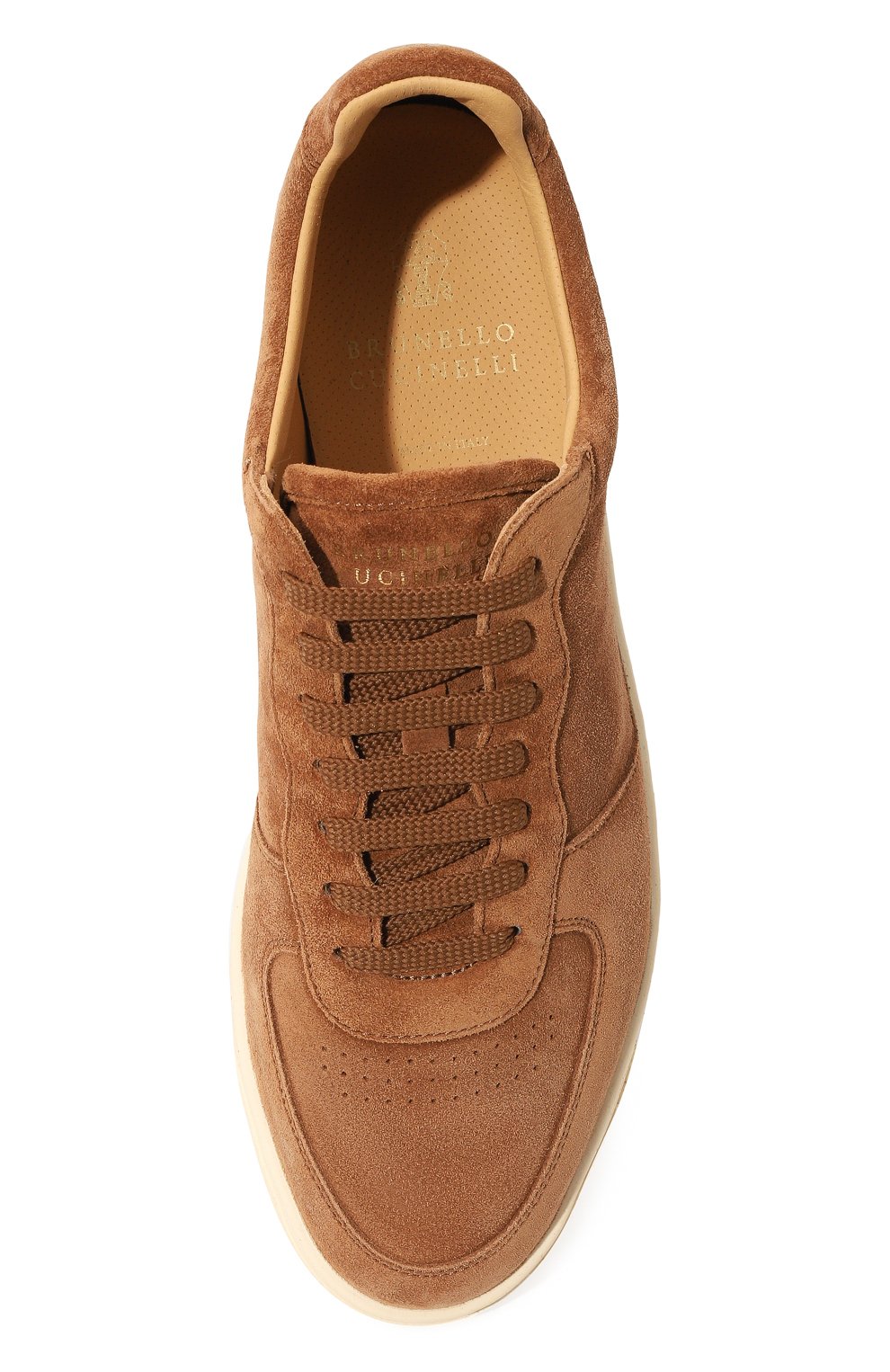 Замшевые кеды BRUNELLO CUCINELLI, арт. MZUSIB2057, фото 6