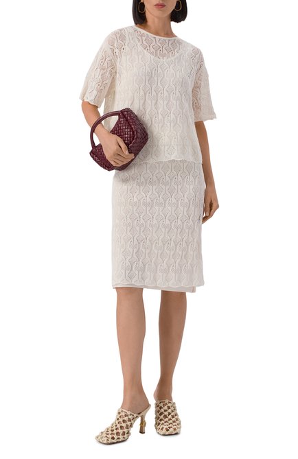 Женские кожаные мюли riva BOTTEGA VENETA, арт. 827683/V3H65