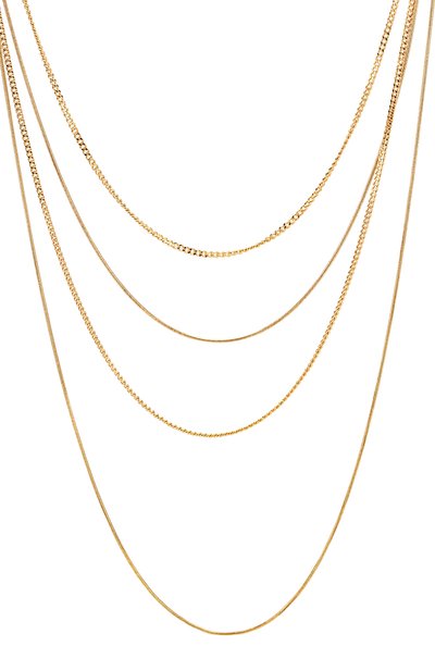 Цепочка для очков FRAME CHAIN золотого цвета по цене 20900 руб., арт. AIN`T S0 PLANE JANE, фото 3 Цепочка для очков FRAME CHAIN, арт. AIN`T S0 PLANE JANE, фото 3