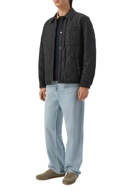 Мужское хлопковое поло BURBERRY, арт. 8125523