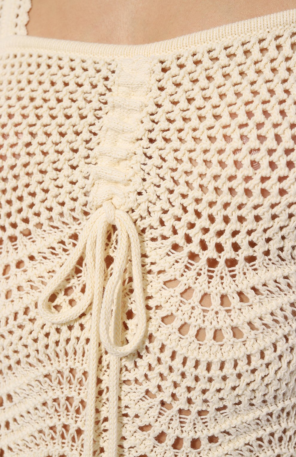 Хлопковый топ ZIMMERMANN, арт. 6796TSS231, фото 5