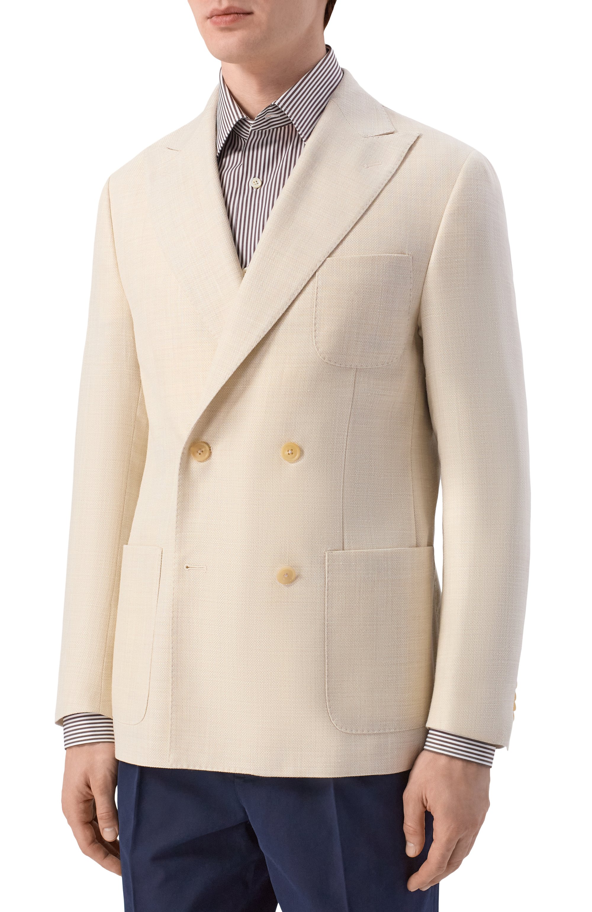 Пиджак из шерсти и шелка CORNELIANI, арт. 27X009/2716229, фото 3