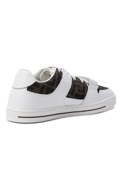 Комбинированные кеды FENDI, арт. JMR476/AHGY/32-39, фото 3