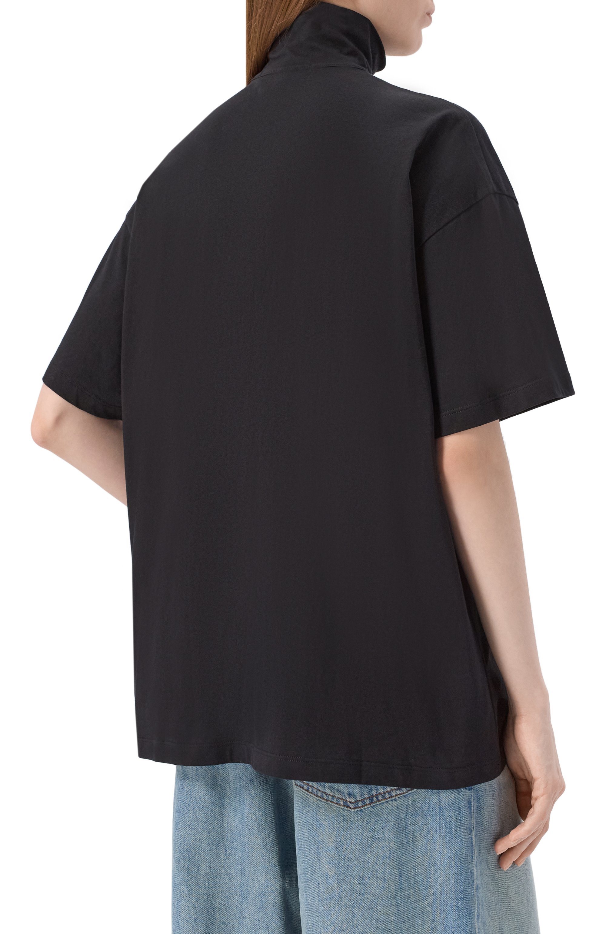 Хлопковая футболка MSGM, арт. 3942MDM71N/257798, фото 4