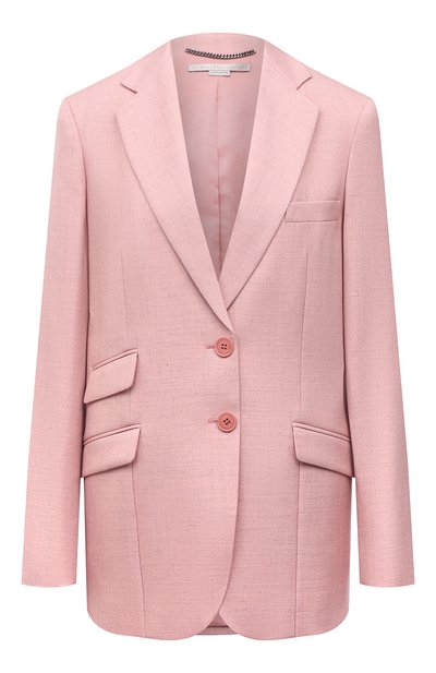 Женский жакет из вискозы и льна STELLA MCCARTNEY, арт. 603171/SMB61