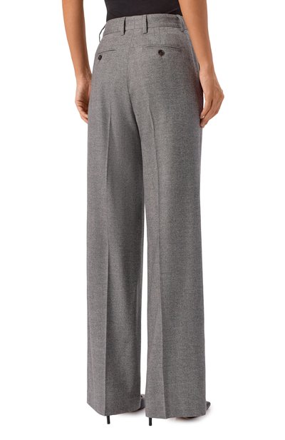 Брюки из шерсти и кашемира KITON серого цвета по цене 175500 руб., арт. D48109K0561G01, фото 4 Брюки из шерсти и кашемира KITON, арт. D48109K0561G01, фото 4