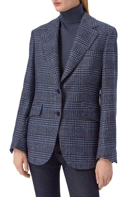 Шерстяной жакет MVST SDG200/S0732908 Синий  SDG200/S0732908 Фото 3