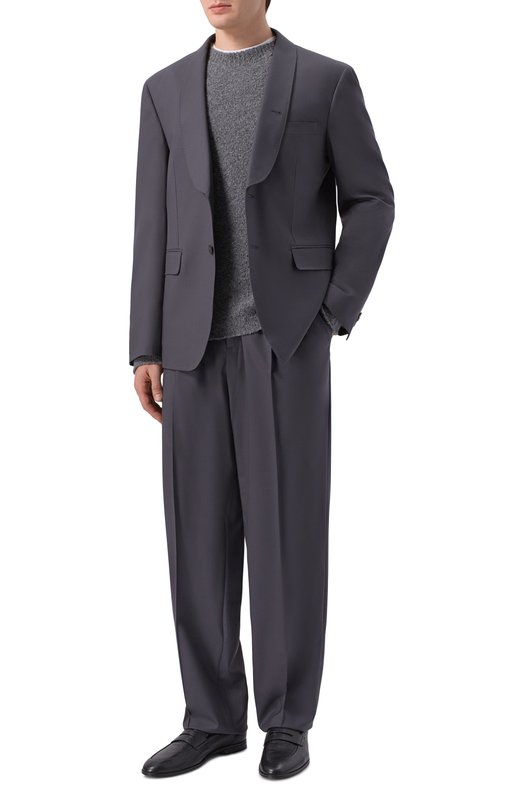 Шерстяные брюки 12 STOREEZ 136040 Серый  136040 Фото 2