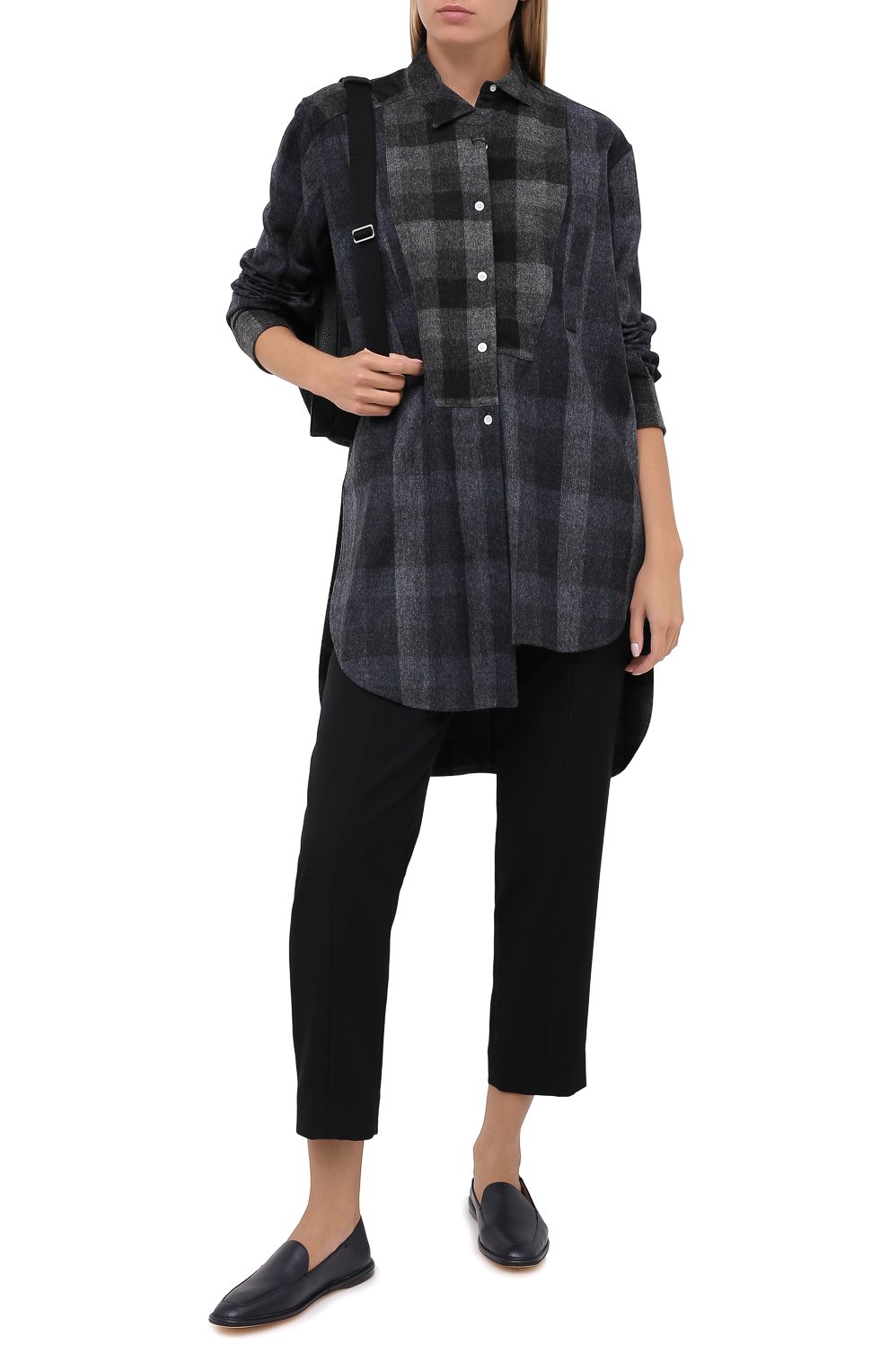 Кожаные лоферы GIORGIO ARMANI, арт. X1J107/XF491, фото 2