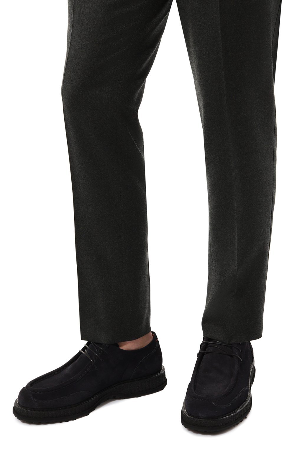 Замшевые ботинки KITON, арт. USSA210N0110802, фото 3