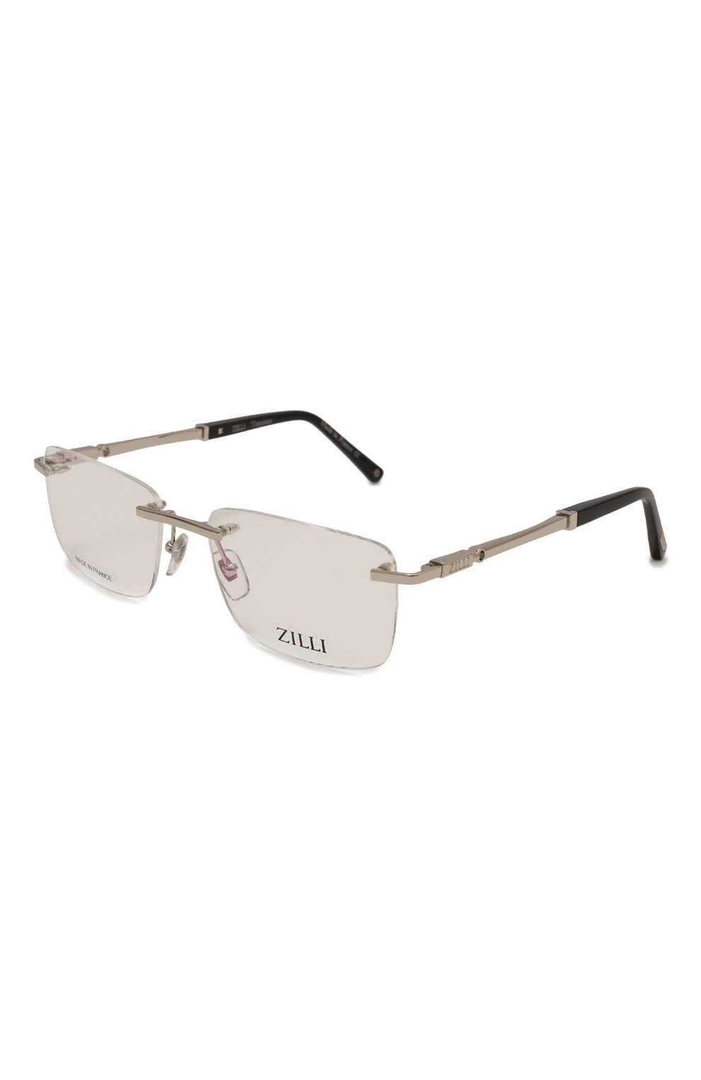 Оправа ZILLI серебряного цвета по цене 59800 руб., арт. ZI-60063 C02, фото 1 Оправа ZILLI, арт. ZI-60063 C02, фото 1