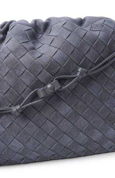 Сумка dustbag medium BOTTEGA VENETA серого цвета по цене 288500 руб., арт. 796728/V6FQ1, фото 4 Сумка dustbag medium BOTTEGA VENETA, арт. 796728/V6FQ1, фото 4